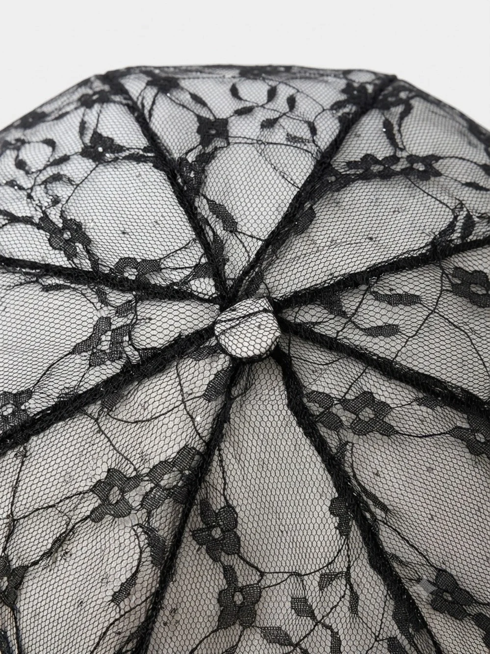 Black Lace Beret Hat - Unbranded Women's Fashion Accessory
